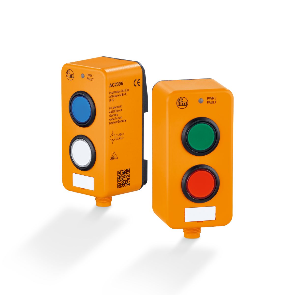 Illuminated pushbutton modules