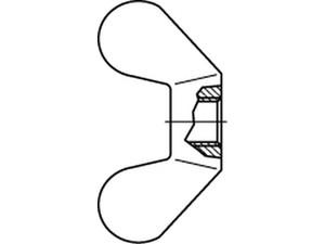DIN 315 Flügelmuttern