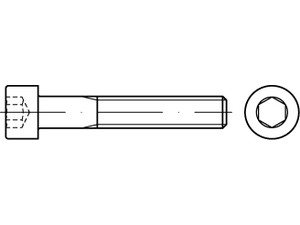 ISO 4762 10.9 flZnL 480h (zinklamellenbesch.) Zylinderschrauben mit Innensechska