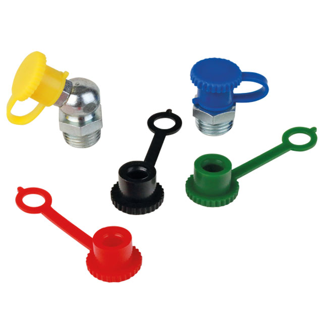 Schutzkappen für Schmiernippel DIN 71412