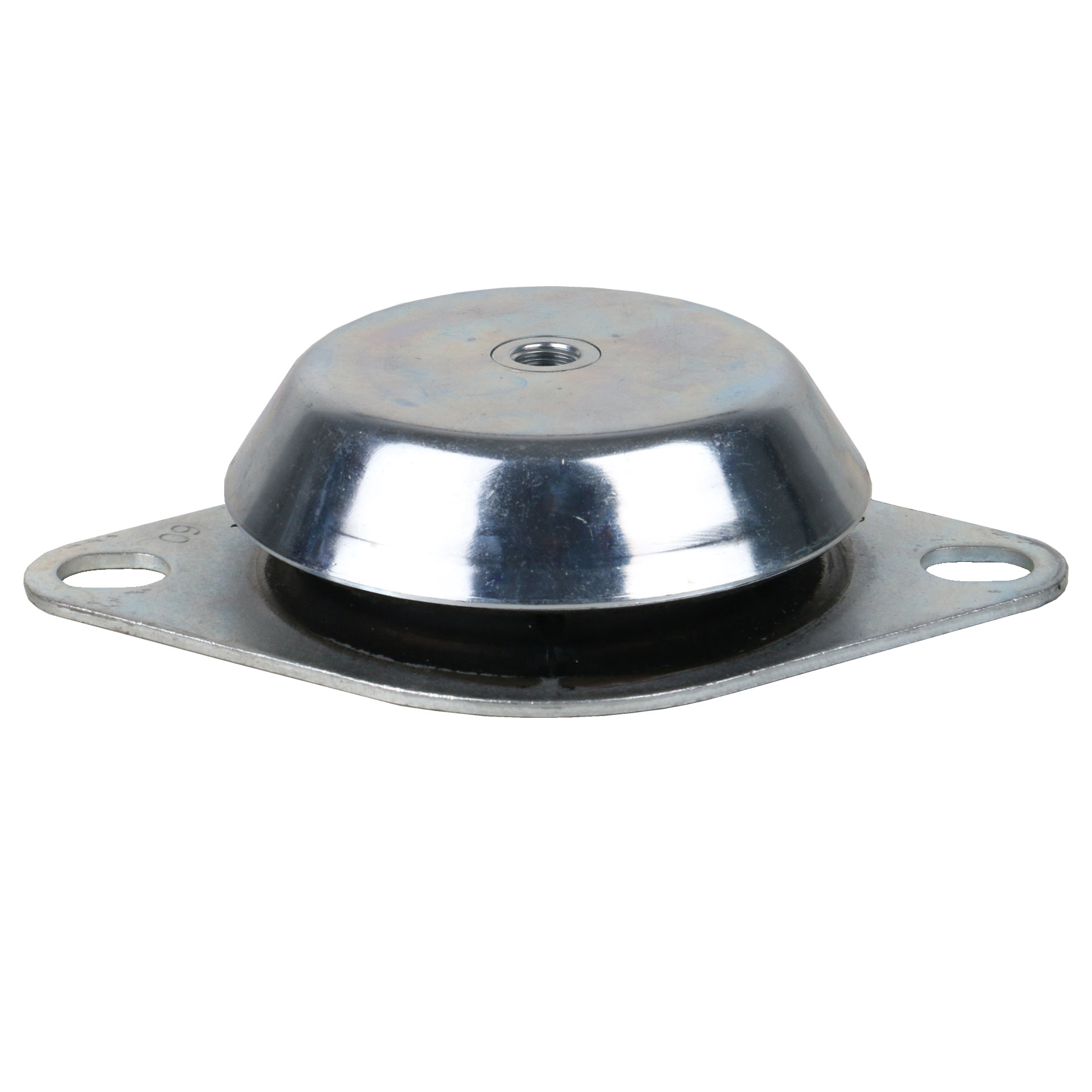 Maschinenfüße mit Abreisssicherung, mit ovalem Flansch