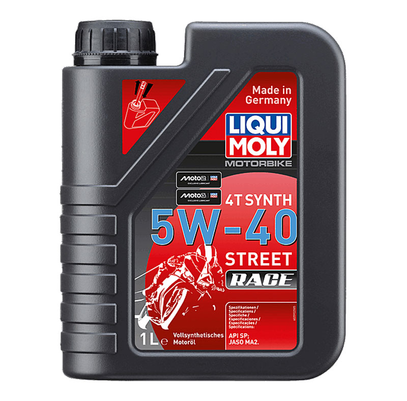 LIQUI MOLY - Motorbike 4T Synth 5W-40 Street Race