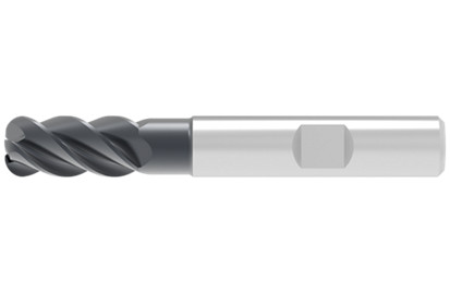 Schaftfräser mit Eckenradius