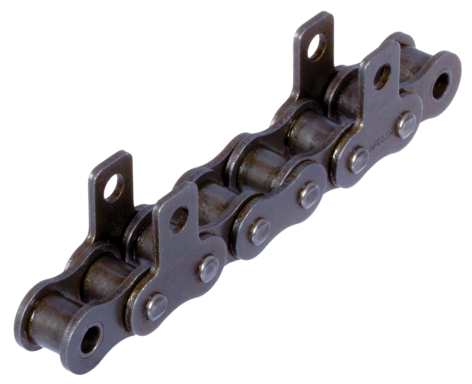 Rollenketten mit Flachlaschen M1 = schmale Form, 4 x p, zweiseitig