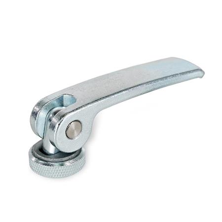 GN 927.2 Exzenterspanner, Hebel Stahl, mit Innengewinde