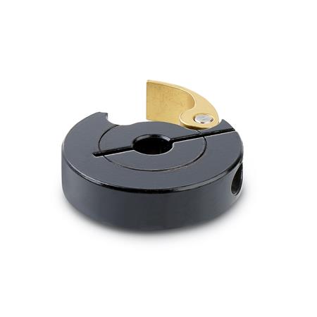 GN 704 Schnellspann-Klemmringe, Aluminium