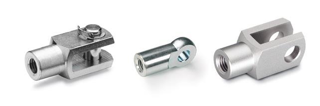 Gabelgelenke, Gabelköpfe