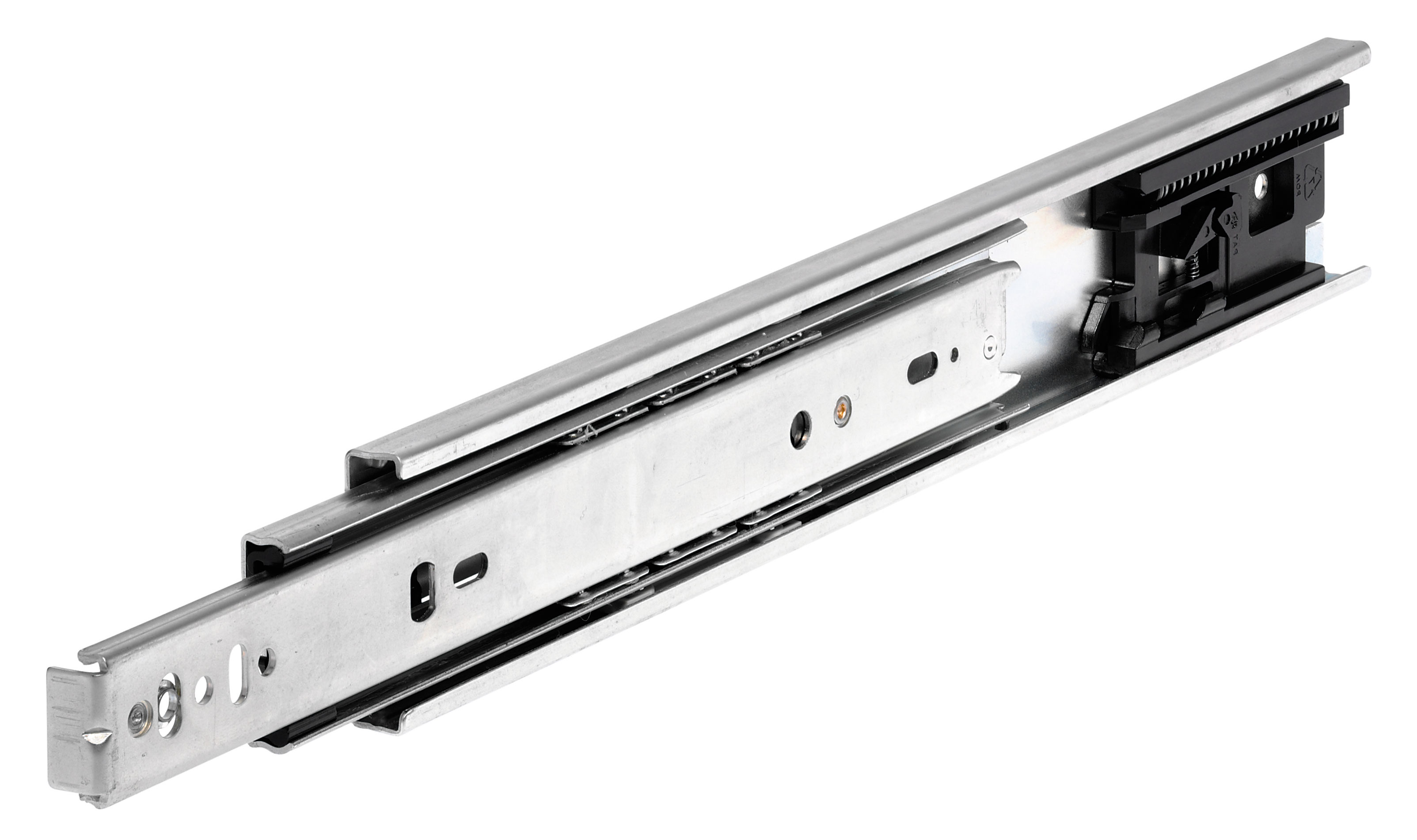 Auszugschienen DZ 3832 TR, Breite 12,7 mm, bis 45 kg, Touch Release