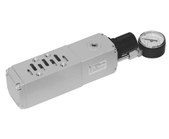 Druckregelmodul, Regelung an Anschluss 4