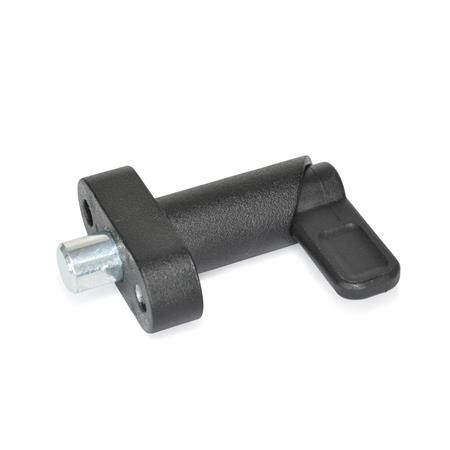 GN 612.10 Rastriegel mit Anschraubflansch