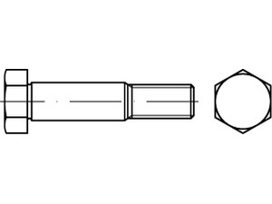 DIN 609 10.9 Sechskant-Passschrauben mit langem Gewindezapfen