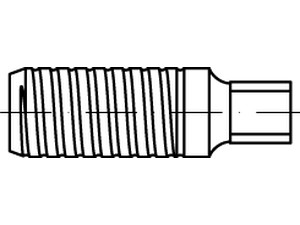 Artikel 89017 SPAX-Einschraubhülse für SPAX-Gewindestangen ohne Kopf