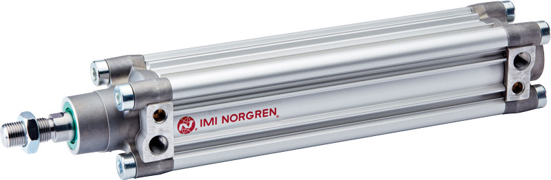 Doppeltwirkende Normzylinder nach ISO 15552 mit Magnetkolben