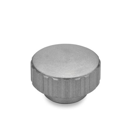 GN 536 Rändelmuttern, Edelstahl