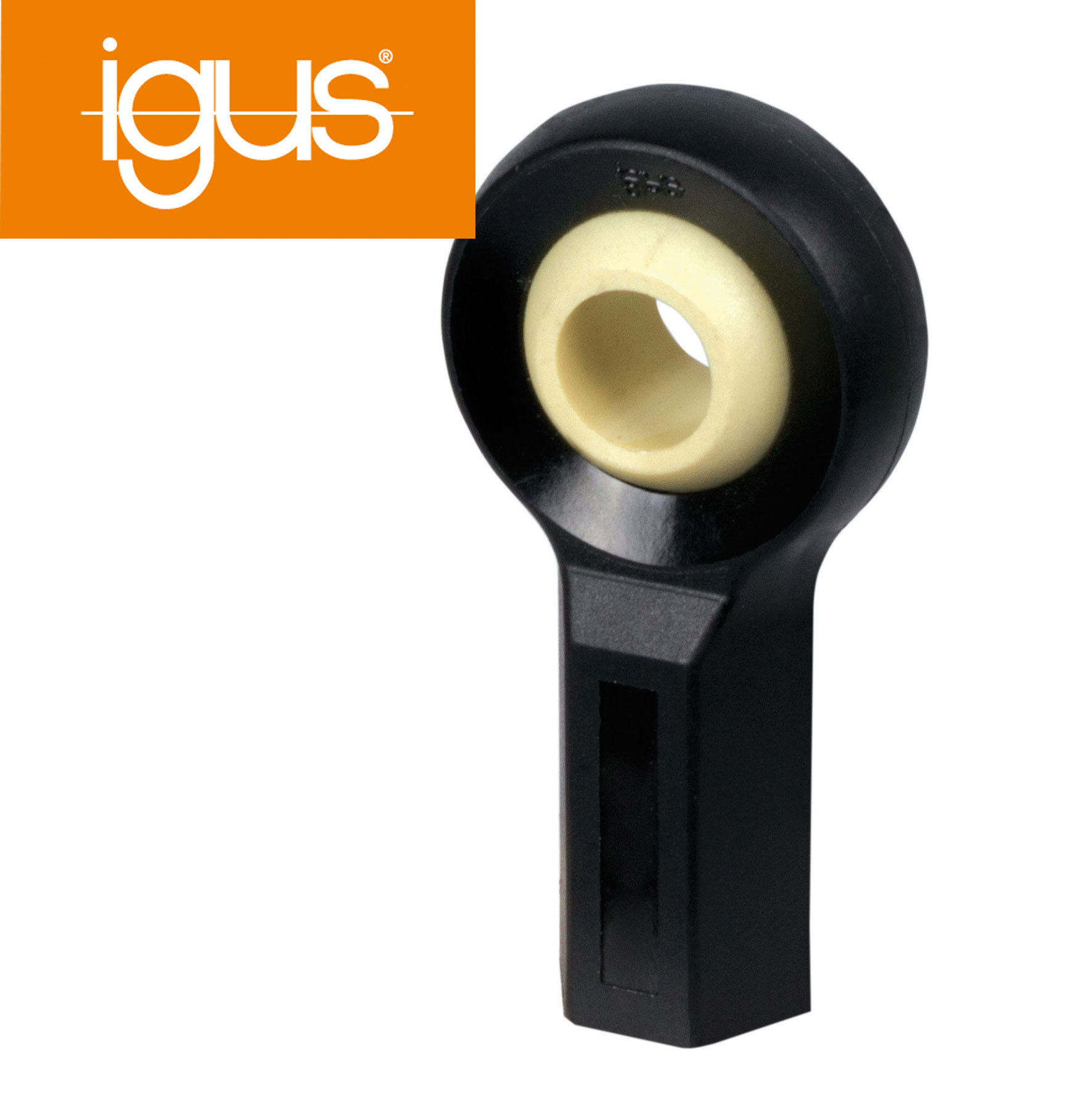 Kunststoff-Gelenkköpfe igubal® KCRM und KCLM, Maßreihe K, Innengewinde