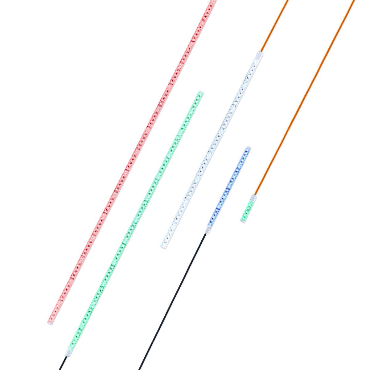 LED strips for signalling in hygienic and wet area