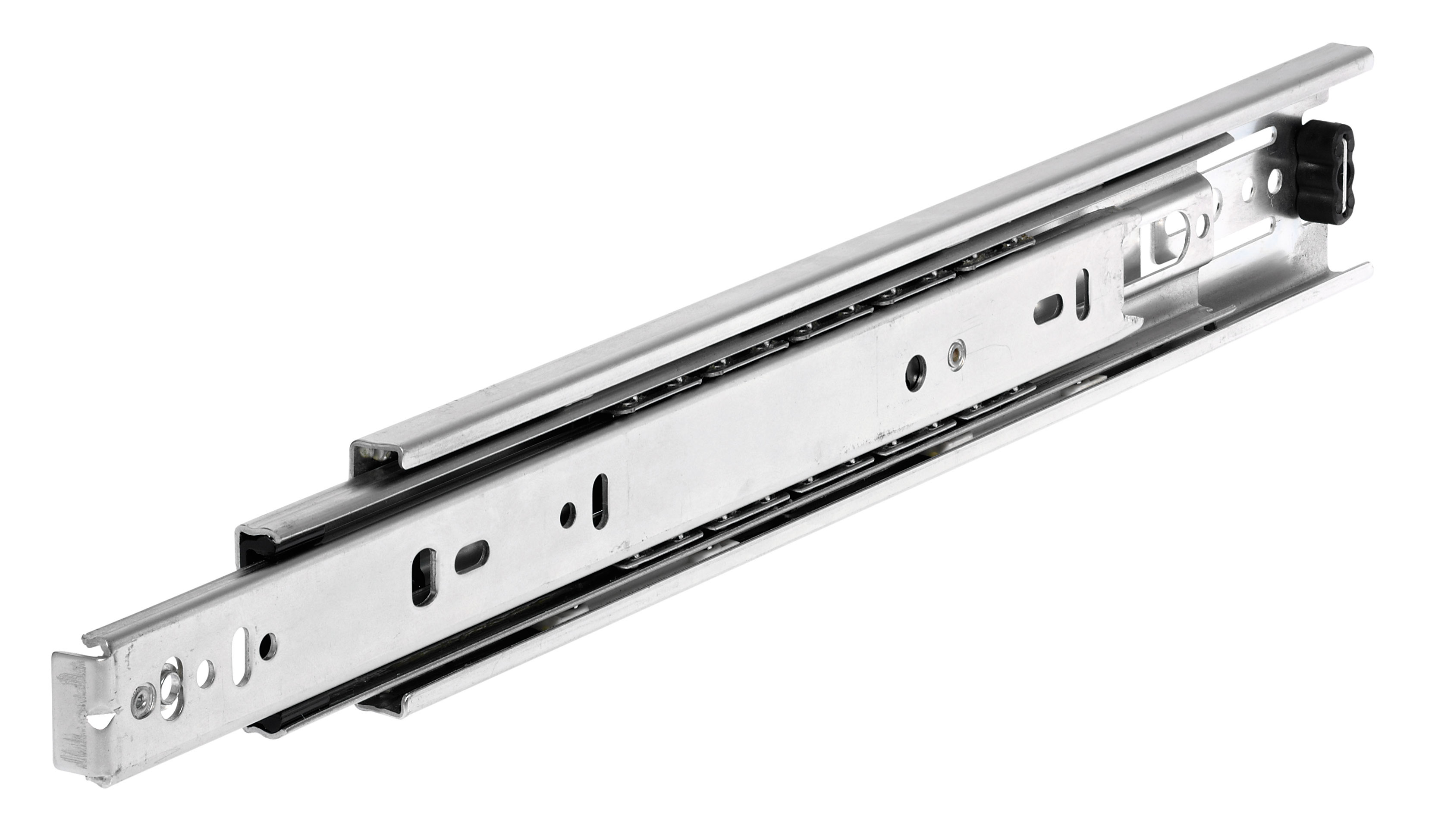 Auszugschienen DZ 3832, Breite 12,7 mm, bis 50 kg, Vollauszug