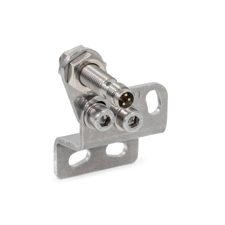 GN 801.4 Sensorhalter, Edelstahl, für Schnellspanner mit senkrechtem Fuß, mit / ohne Sensor