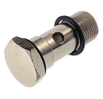 Hohlschraube mit Dichtringen