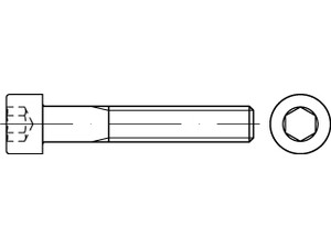 DIN 912 8.8 flZn/TL 480h (zinklamellenbesch.) Zylinderschrauben mit Innensechska
