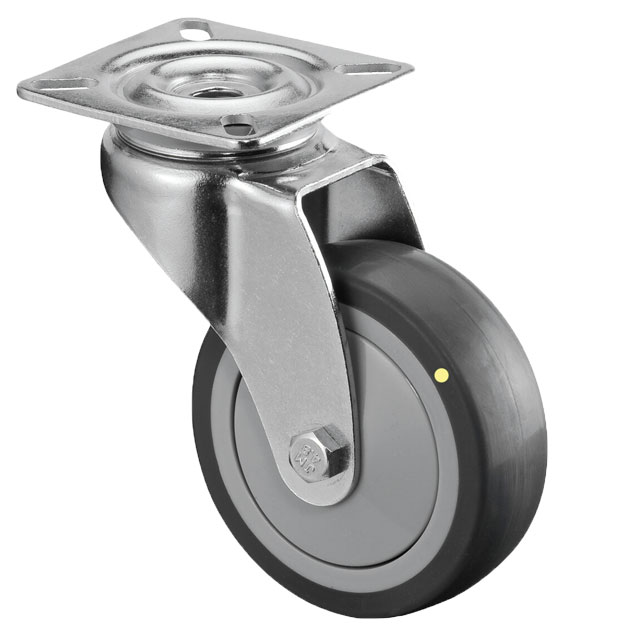 Apparaterollen, Lenkrollen mit Lochplatte, leichte Ausführung, elektrisch leitfähig