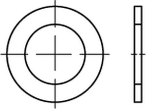 DIN 988 Paßscheiben, Stützscheiben