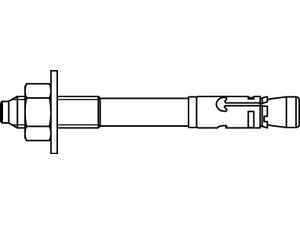 Artikel 88561 Stahl FAZ II Plus GS galvanisch verzinkt FISCHER Bolzenanker FAZ I