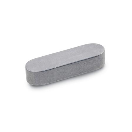 DIN 6885 Passfedern, Stahl