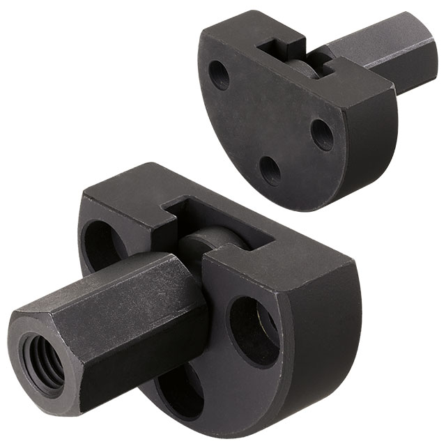 Schnellsteck-Kupplungen BKM, mit Anschraub-Flansch und Radial-Versatzausgleich