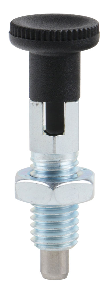 Rastbolzen 717, Stahl verzinkt, mit Rastsperre