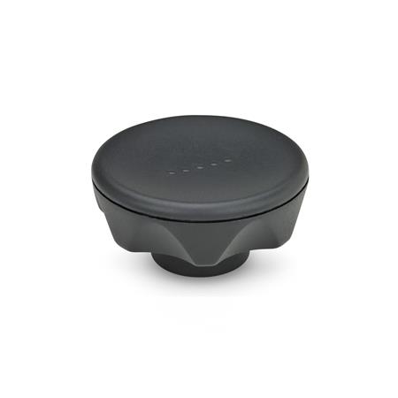 GN 636 Sterngriffe, Kunststoff