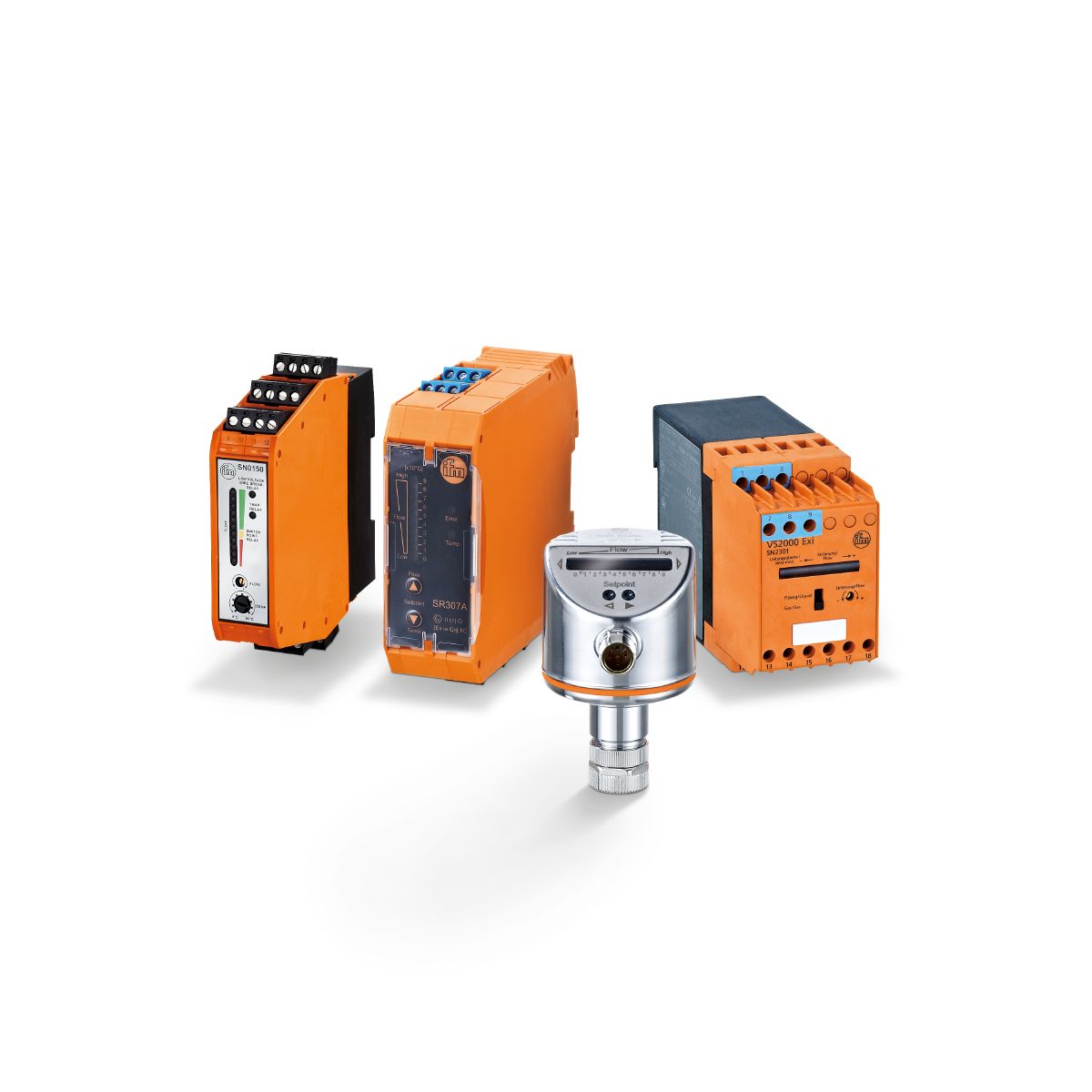 Evaluation units for flow monitoring