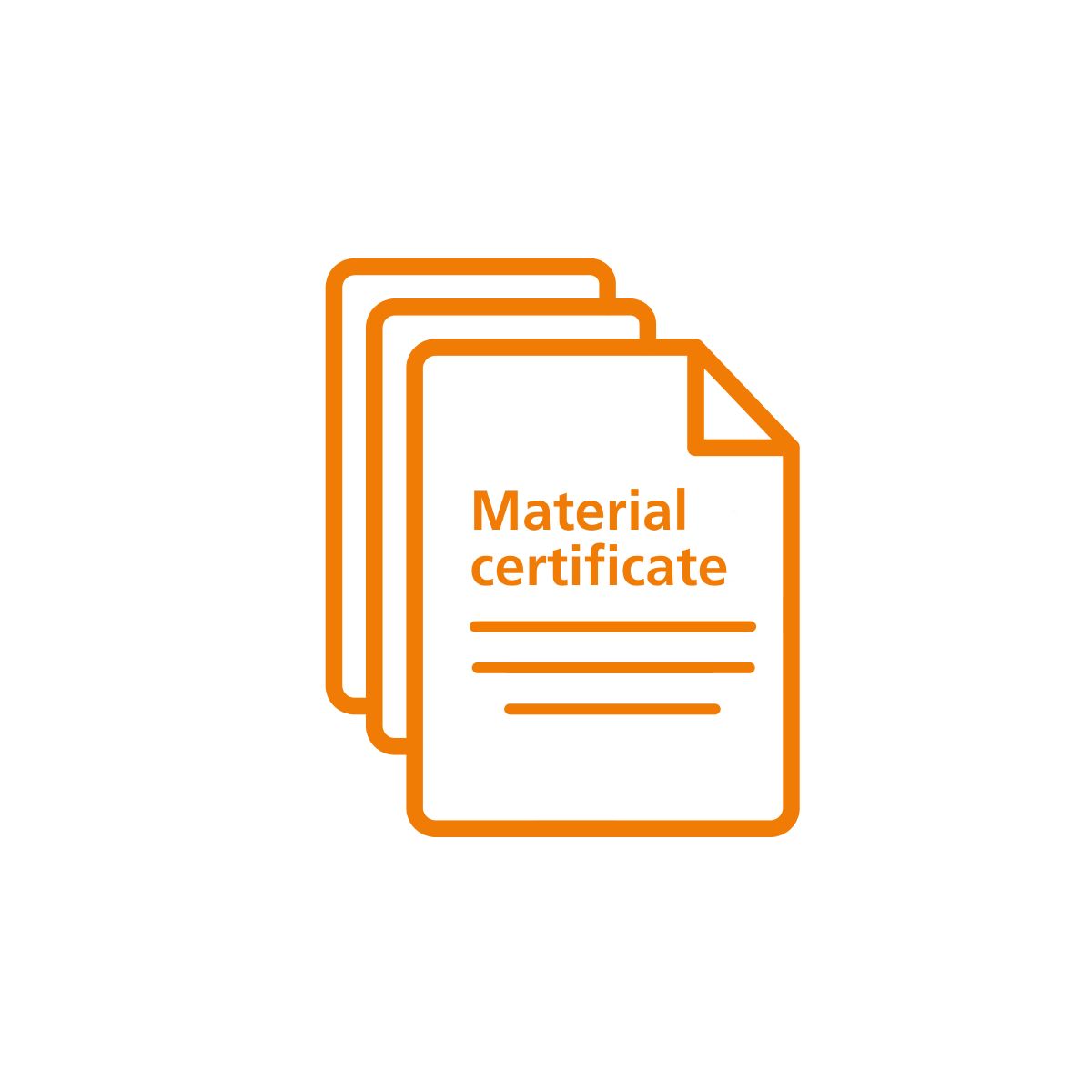 material certificates