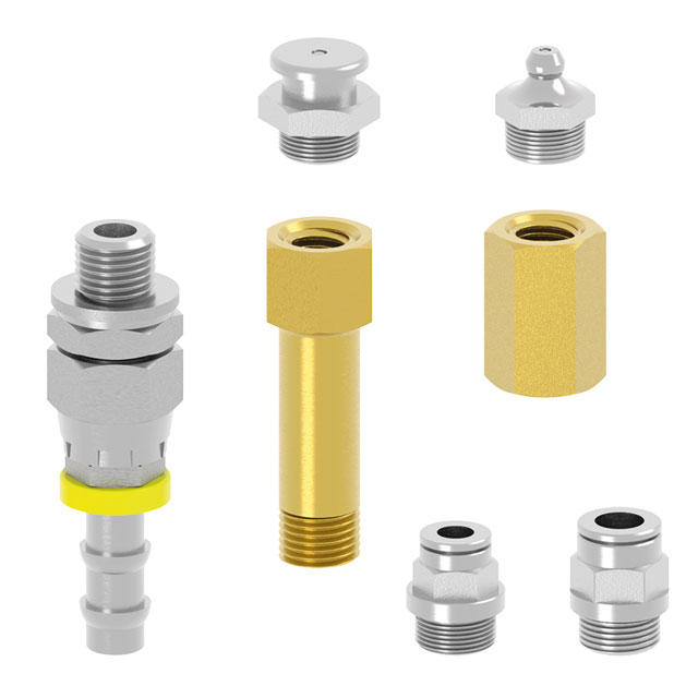 Schlauchvorfülladapter-Set für Schlauch-Ø 6mm und 8mm