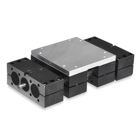 GN 492 Doppelrohr-Lineareinheiten, Doppelschlitten