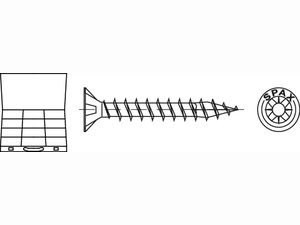 Artikel 89021 Sortimente SPAX Seko-Z Oberfläche YELLOX SPAX-Sortimente L-BOXX mi