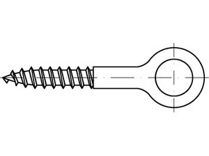 Artikel 88536 Stahl GS 12 galvanisch verzinkt FISCHER Gerüstösen GS 12, Augen ge