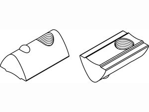 Artikel 87011 Muttern für T-Nuten für Profil 6