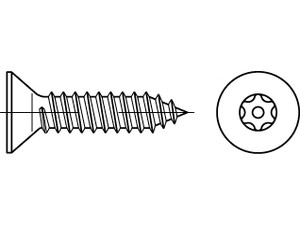 Artikel 88115 Diebstahlhemmende Blechschrauben mit PIN-ISR, Seko