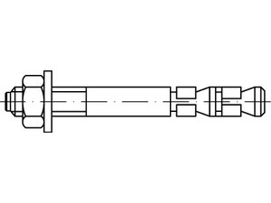 Artikel 88716 UPAT-Einschlaganker USA