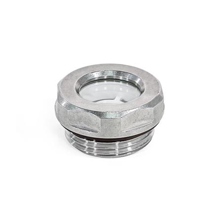 GN 743.10 Ölschaugläser, Edelstahl, Einsatztemperatur bis 180 °C