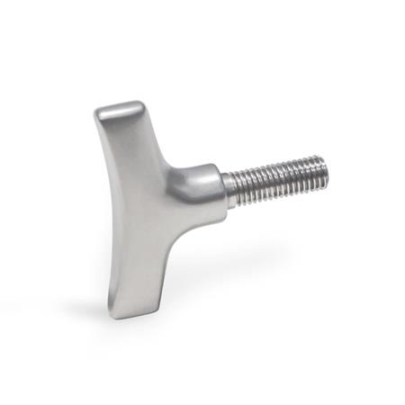 GN 8350 Flügelschrauben, Edelstahl