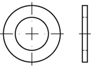 ISO 7092 A 4 200 HV Flache Scheiben, kleine Reihe, Produktklasse A