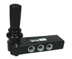 5/3-Wegeventile, manuell betätigt