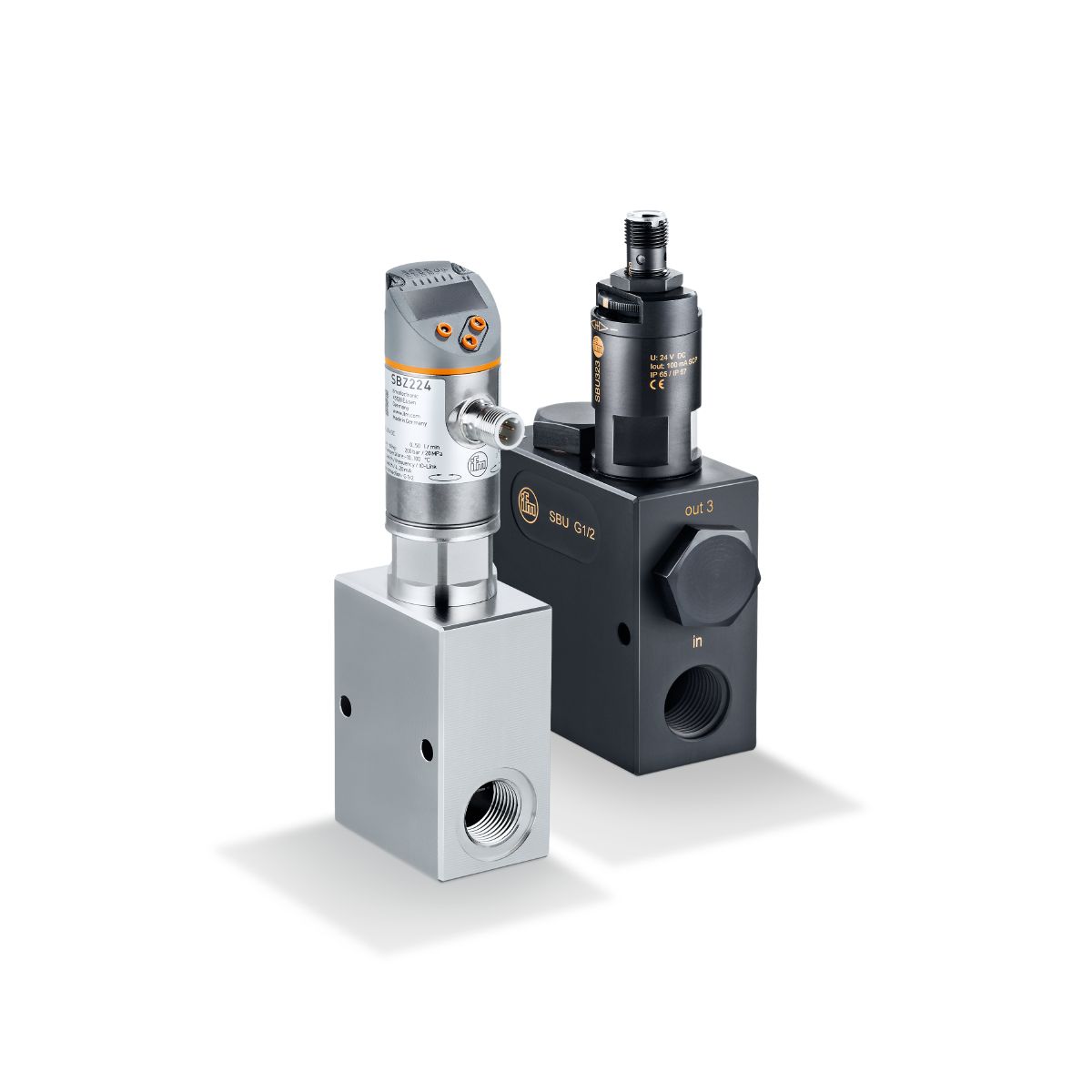 Mechatronic flow meters in high-pressure applicati