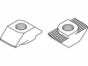 Artikel 87015 Hammermuttern für Profil 10