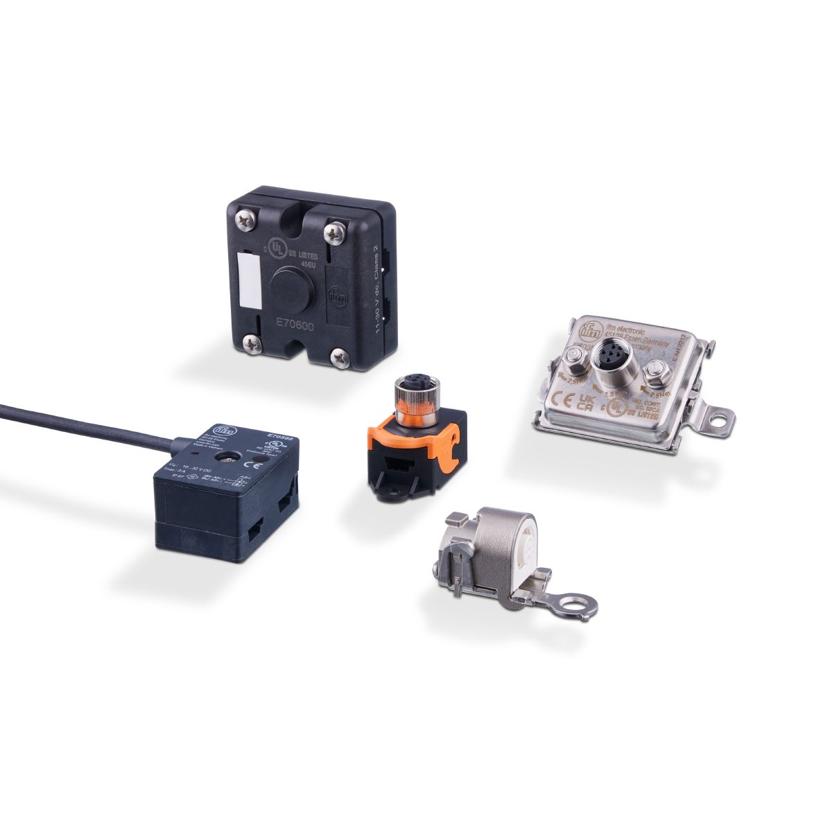 Flat cable splitters and insulation displacement c