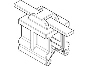 Artikel 82523 Befestigungsbinder EdgeClip-Familie für Kanten 3 - 6 mm