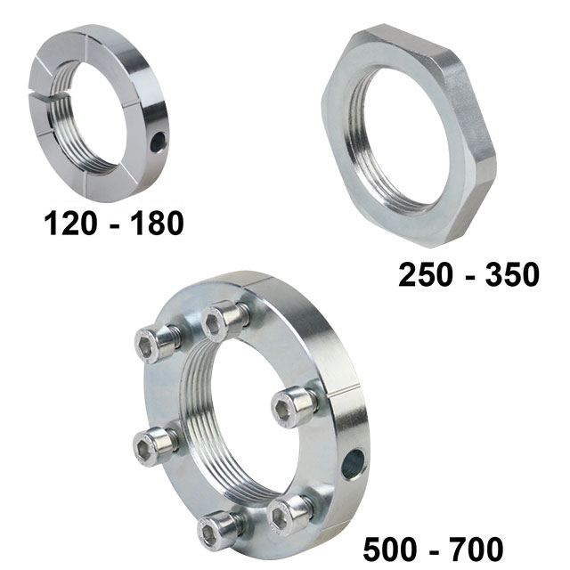 Ersatz-Gewinderinge / Einstellmuttern für Rutschnaben FS