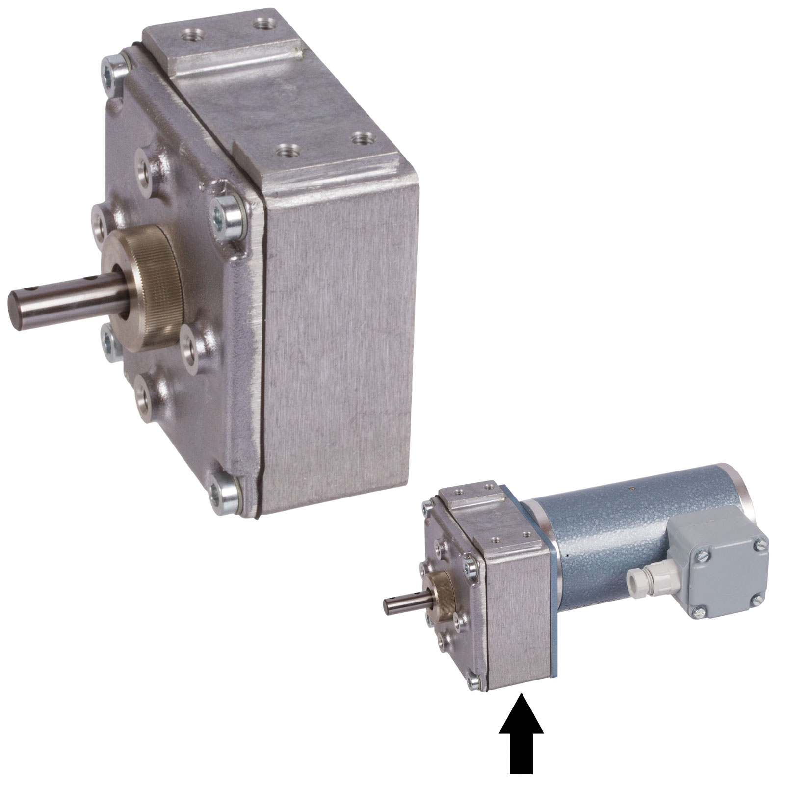 Getriebe GE/I, bis 2,4 Nm, für Kondensatormotor
